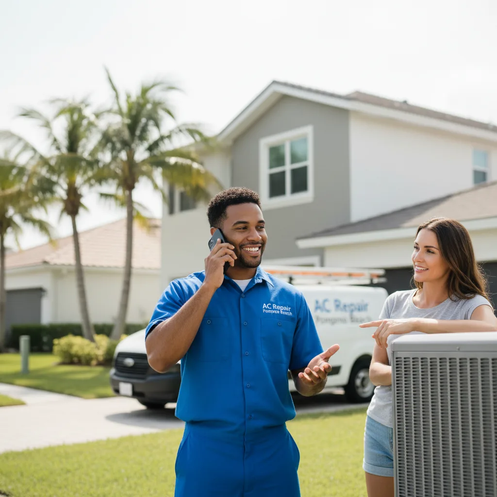 AC Repair Pompano Beach customer support in North College Hill